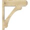 Ekena Millwork Legacy Craftsman Rough Sawn Outlooker, Douglas Fir, 8"W x 26"D x 30"H OUT08X26X30LEC04RDF - alternate 4